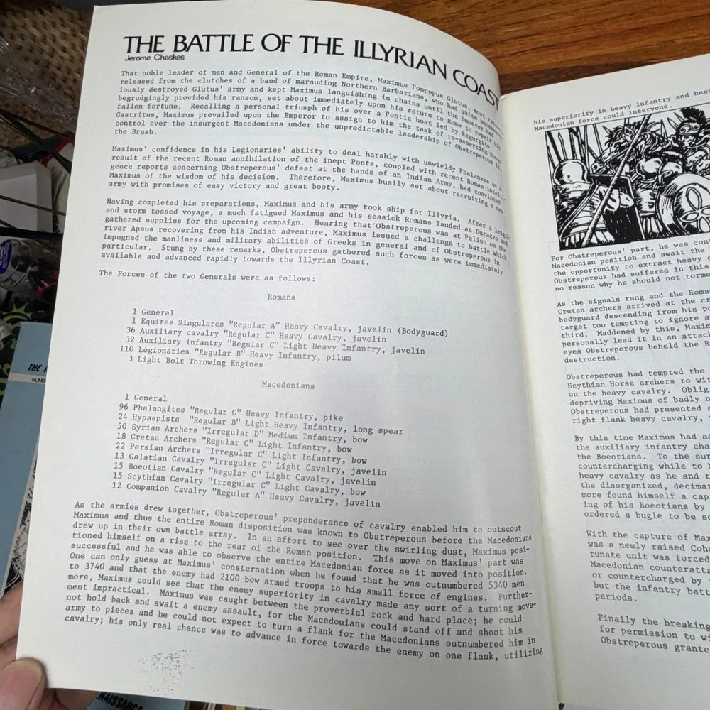 Wargaming Magazine No 2, 1977 Fantasy Games Unlimited Blue Vintage Simulation